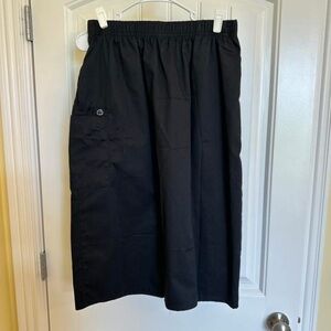 Black Women's Scrub Skirt